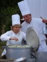 Éric PIERRARD, Chef Cuisinier - Brigitte Vincent, Marmitonne.