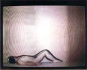 Yvan Clédat / Corinne Petitpierre / “La chambre rose”, performance et installation vidéo (Estivales du Château du Pin - 2000)