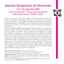 Journées Européennes du Patrimoine