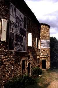 Brigitte Kohl, "Visions ferroviaires", installation photographique, 2001.