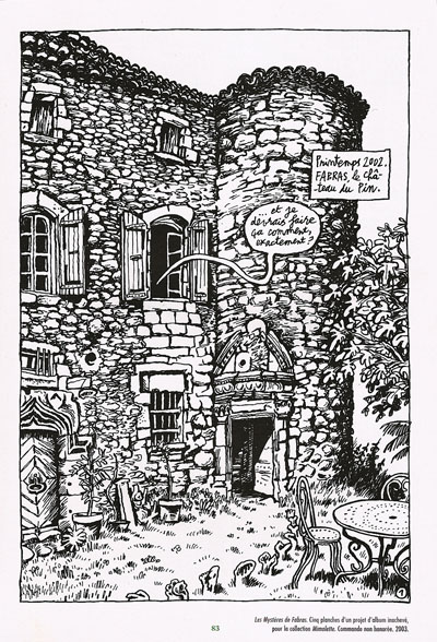 Jean-Christophe Menu, Château du Pin, planche 1.