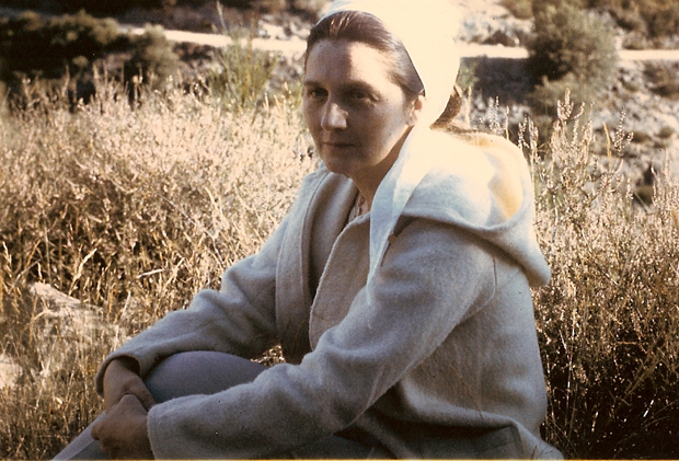 Colette Bonzo, à Fabras, en 1966. Colette Bonzo, à Fabras, en 1966.
