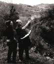 Colette Bonzo et son mari Elie Bontzolakis, à Fabras, en 1960 (photo Jean-Pierre Cambier).