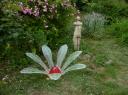 FLEUR VERRE D’ANNET PERRIN, SCULPTURE DE MARTINE DIERSÉ