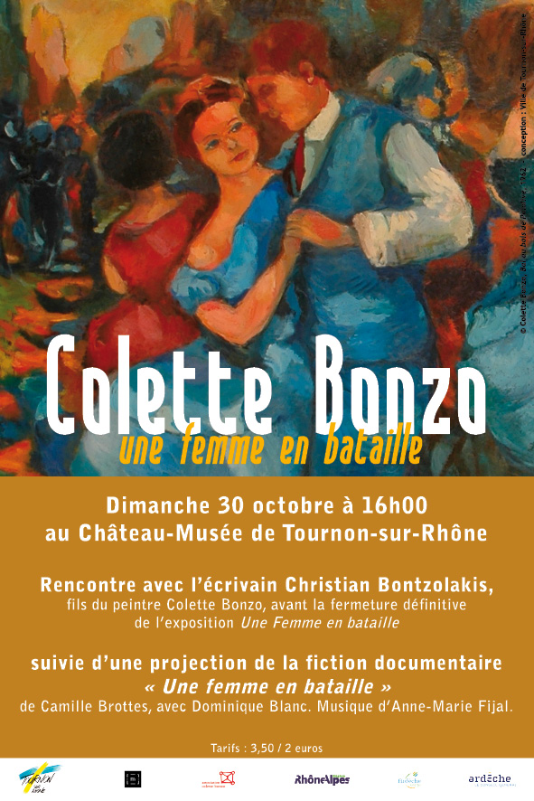 Visite guidée de l’exposition Colette Bonzo