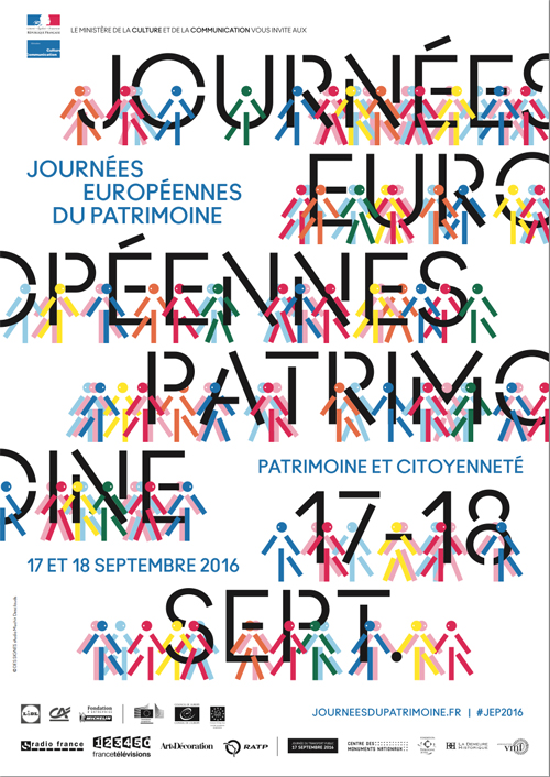 Affiche Journées européennes du Patrimoine 2016